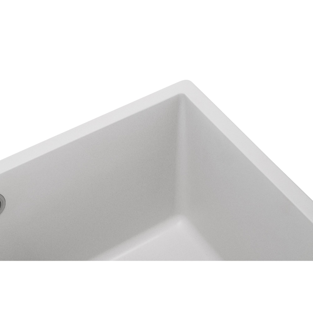 Мийка кухонна GRANADO UNDER TOP MAX white (gr3005) - зображення 3