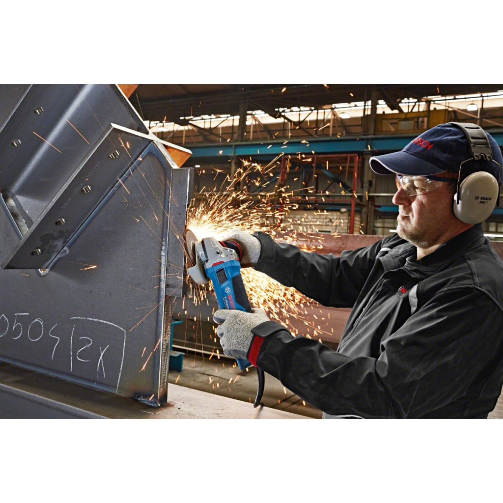 Шліфувальна машина Bosch GWS 19-125 CI 125 мм, 1900Вт, 11500об/хв, 2.5кг (0.601.79N.002) - зображення 5