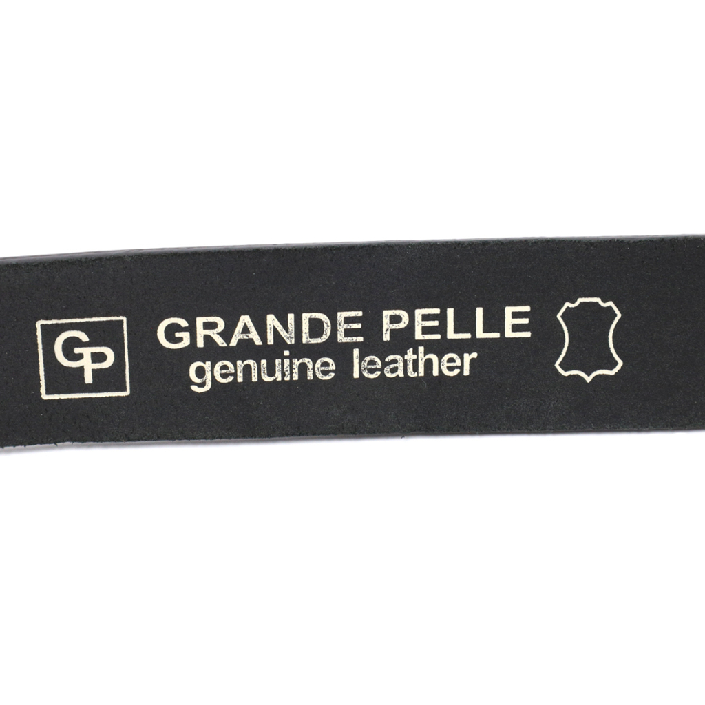 Ремінь Grande Pelle Брючний з натуральної шкіри Чорний (11677) - зображення 5