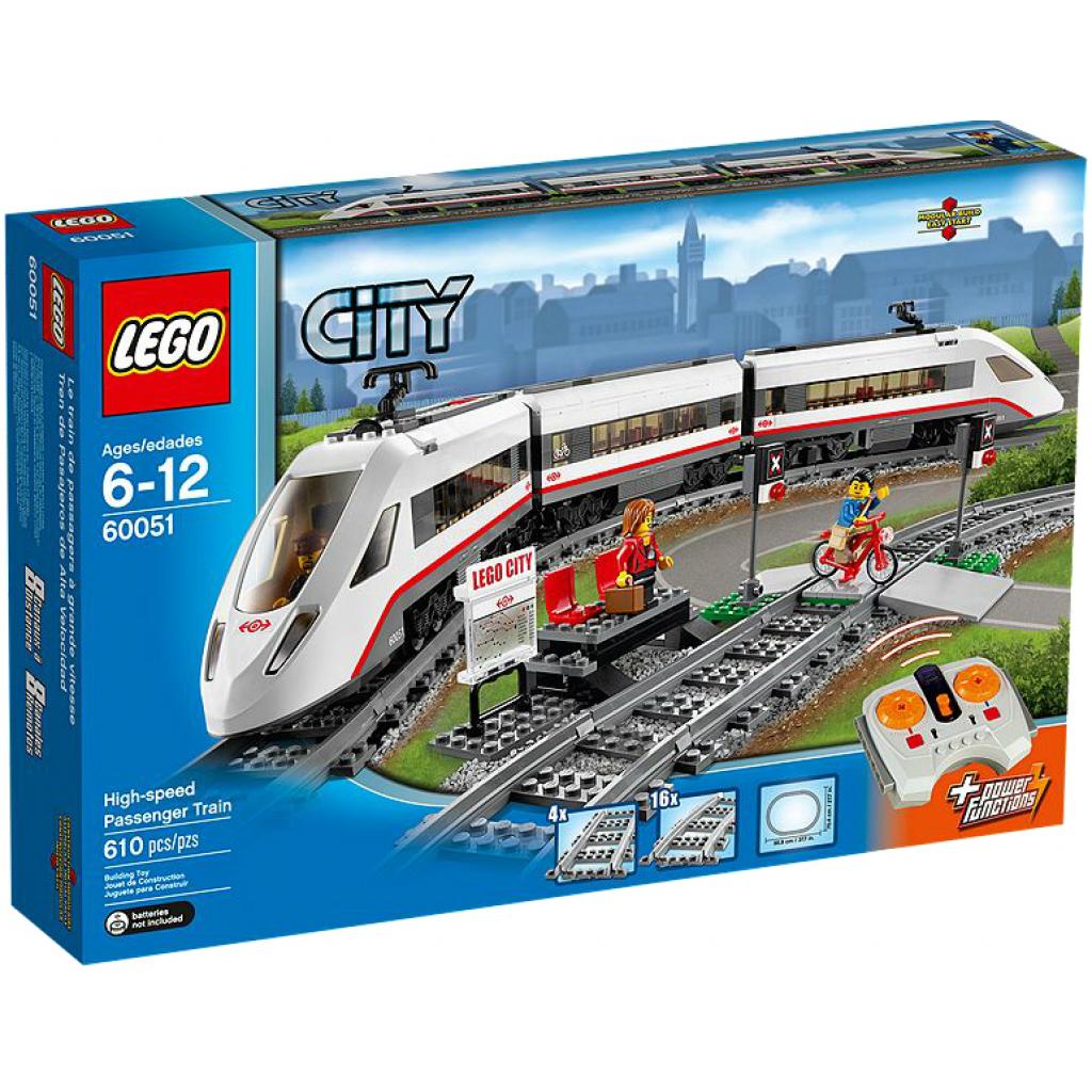 Конструктор LEGO City Швидкісний пасажирський потяг (60051) - зображення 1