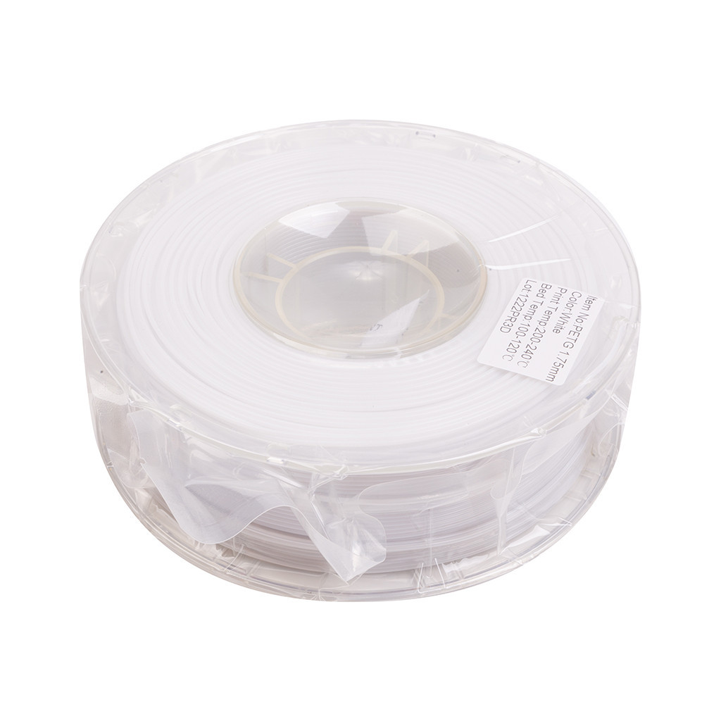 Пластик для 3D-принтера PowerPlant PETG, 1.75 мм, 1kg, white (PT812929) - зображення 1
