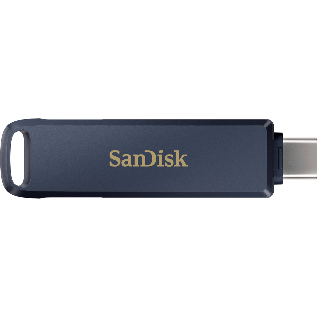 USB флеш накопичувач SanDisk 128GB Phone Drive for iPhone Metallic Sky Lightning/Type-C U (SDIXD0N-128G-GN6NE) - зображення 1