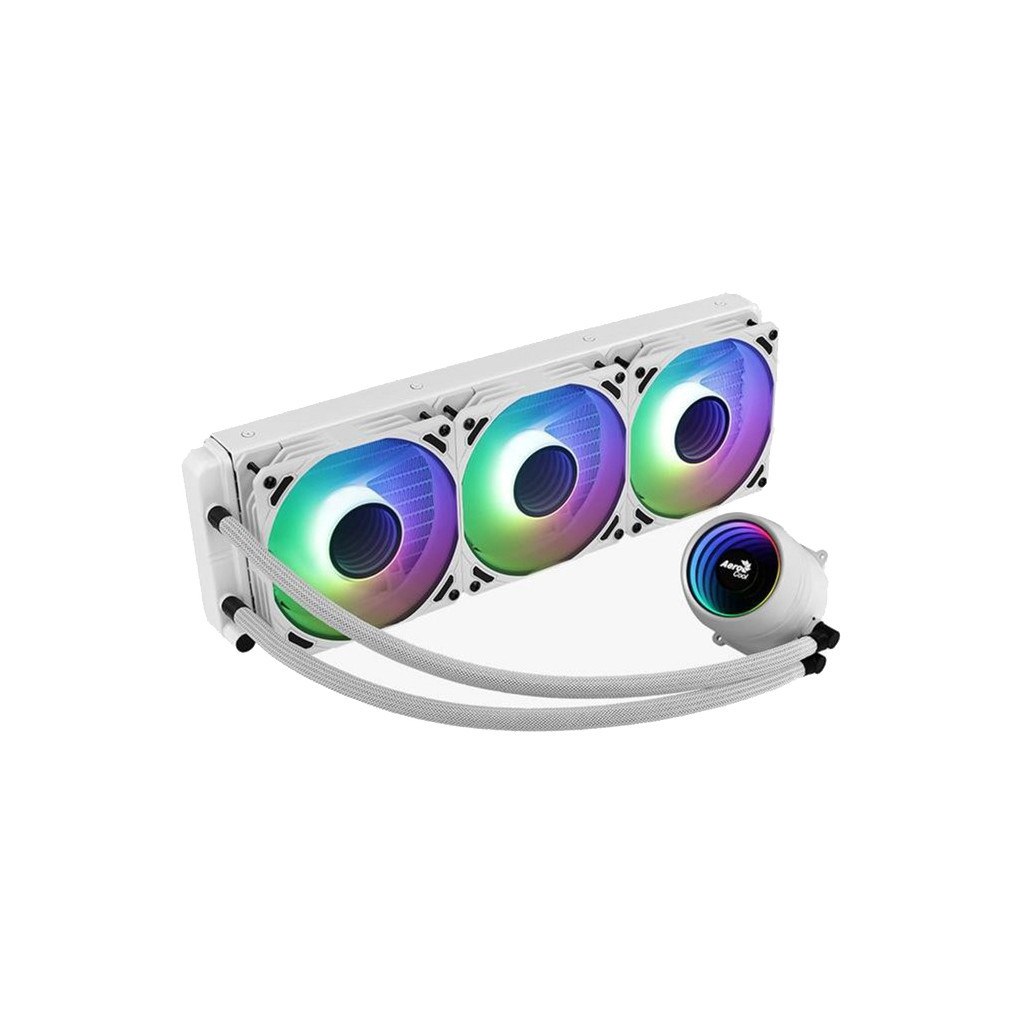 Система рідинного охолодження AeroCool Mirage L360 WH (ACLA-MR36127.72) - зображення 1