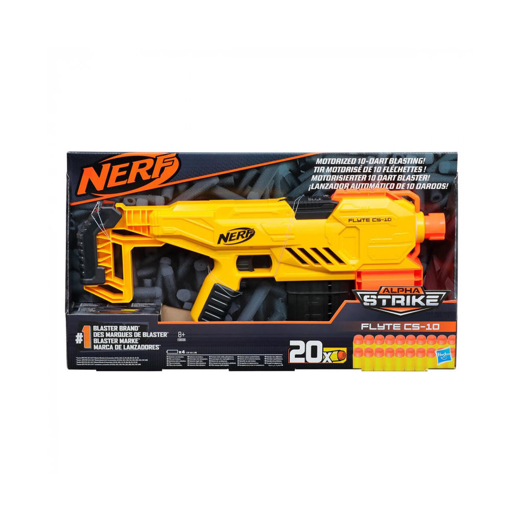 Іграшкова зброя Hasbro Nerf Alpha Strike Flyte CS10 (6336734) - зображення 2