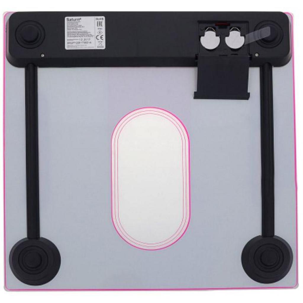 Ваги підлогові Saturn ST-PS0237 Pink - зображення 2