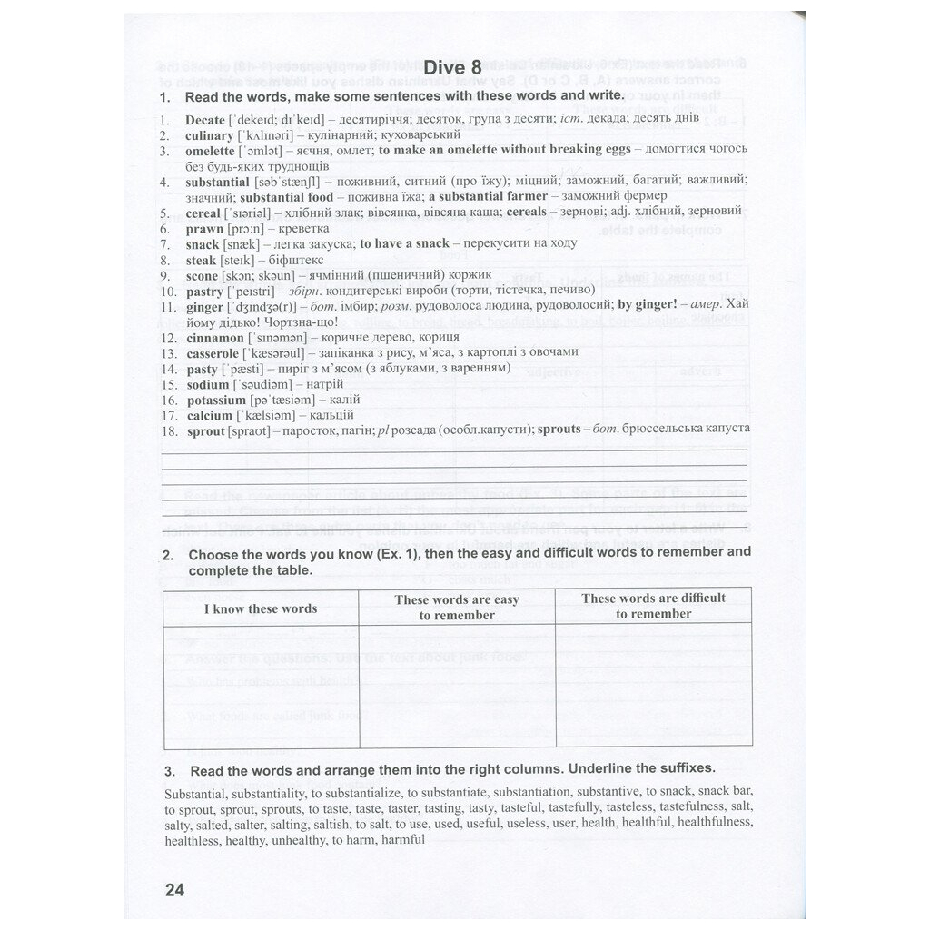 Робочий зошит Англійська мова. 10 клас. До підручника "Англійська мова. Dive into English" - В.М. Буренко Ранок (9786170946782) - зображення 7