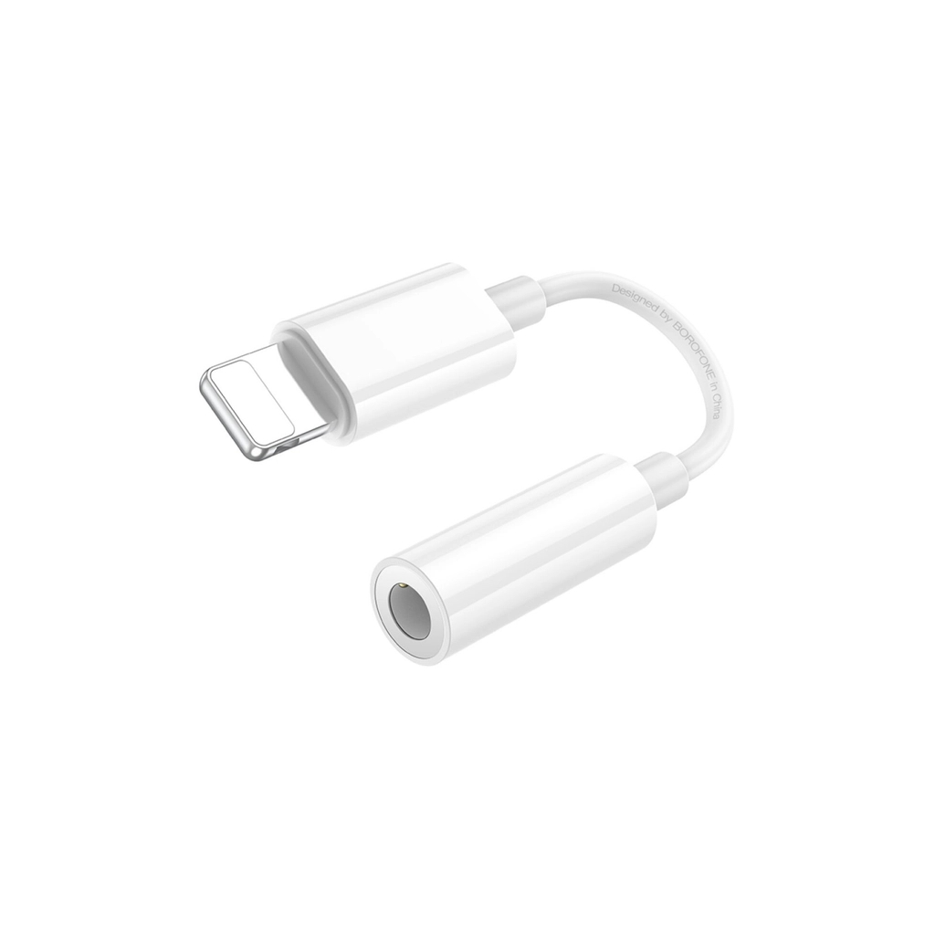 Перехідник Lightning to 3.5mm F white BOROFONE (6941991111143) - зображення 3