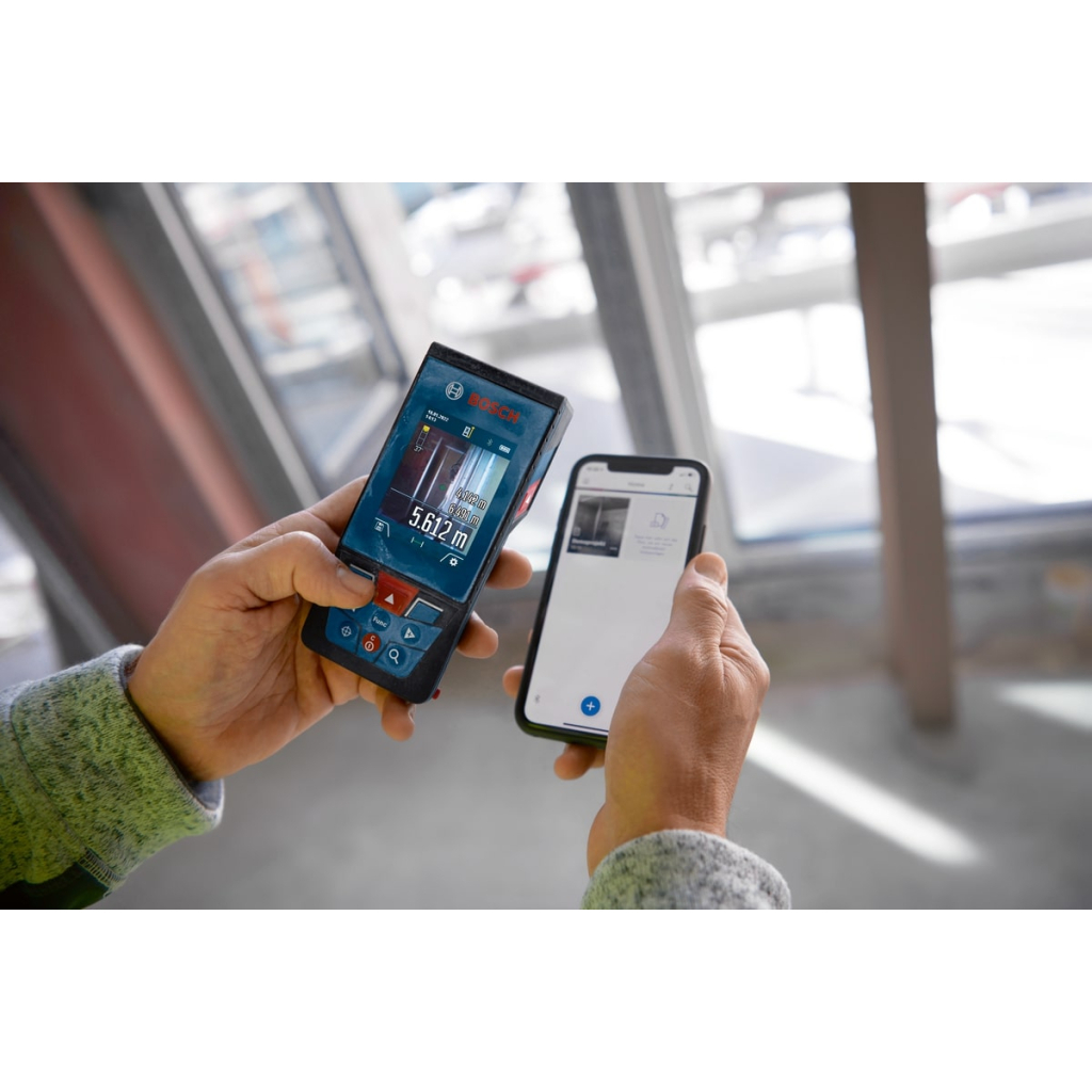 Далекомір Bosch Professional GLM 100-25 C, 1.5 мм, 0.08100м, 0-360, Bluetooth (0.601.072.Y00) - изображение 4