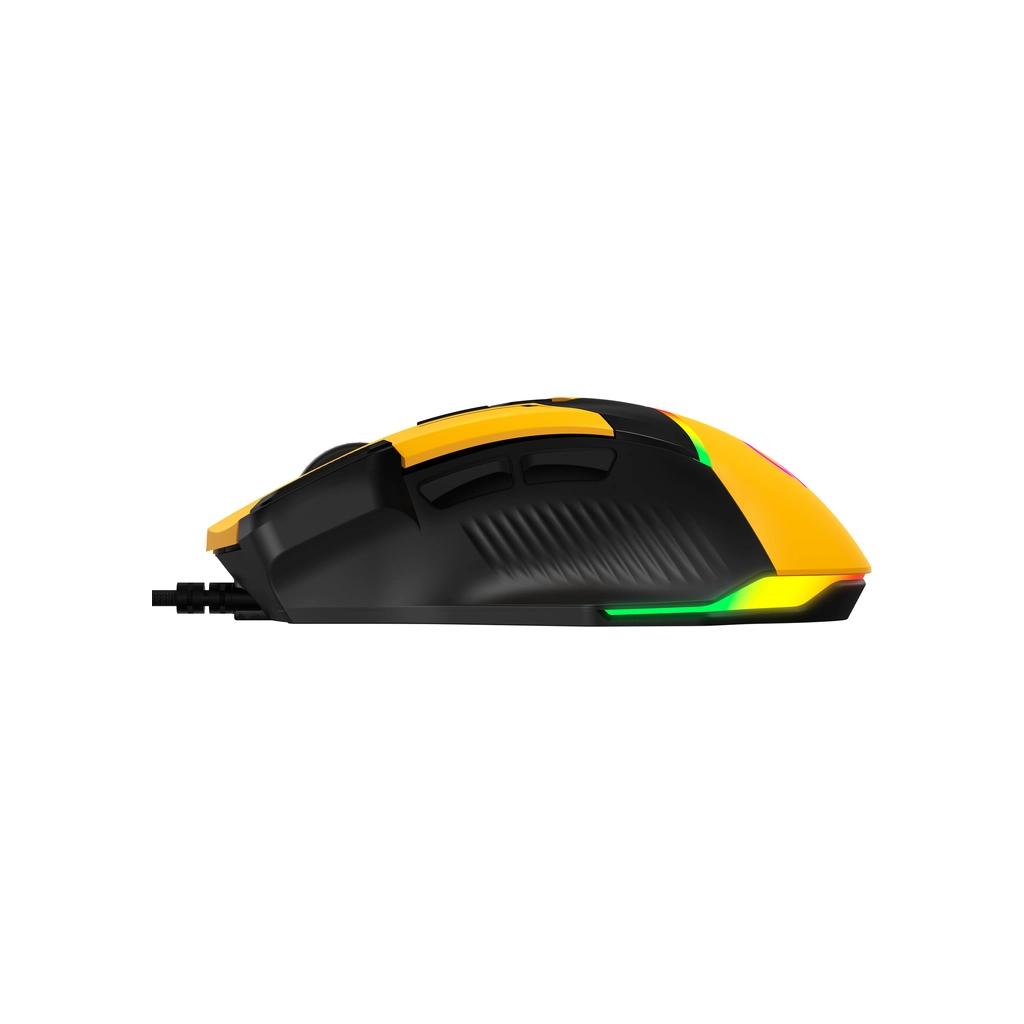 Мишка GamePro GM300Y USB Yellow/Black (GM300Y) - зображення 5