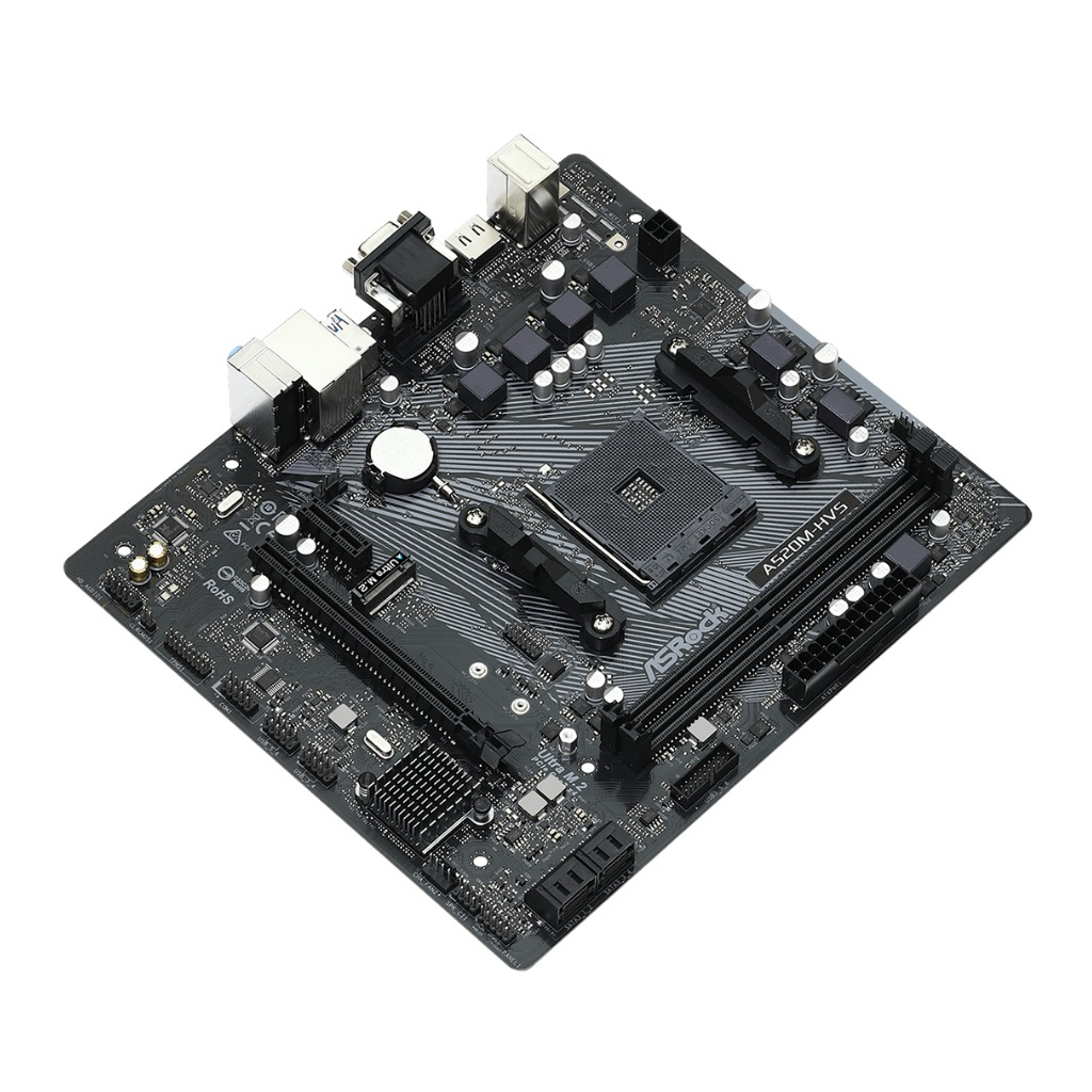 Материнська плата ASRock A520M-HVS - зображення 3