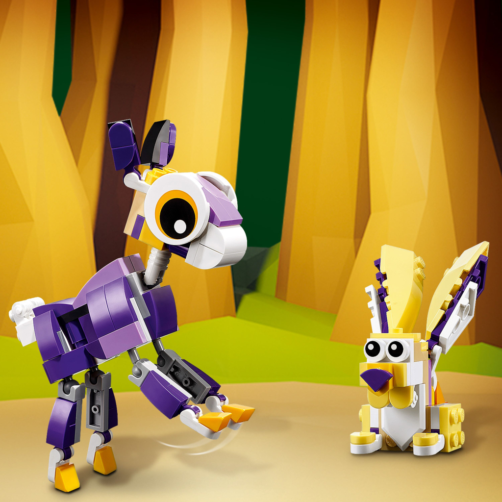 Конструктор LEGO Creator Дивовижні лісові жителі 175 деталей (31125) - зображення 4