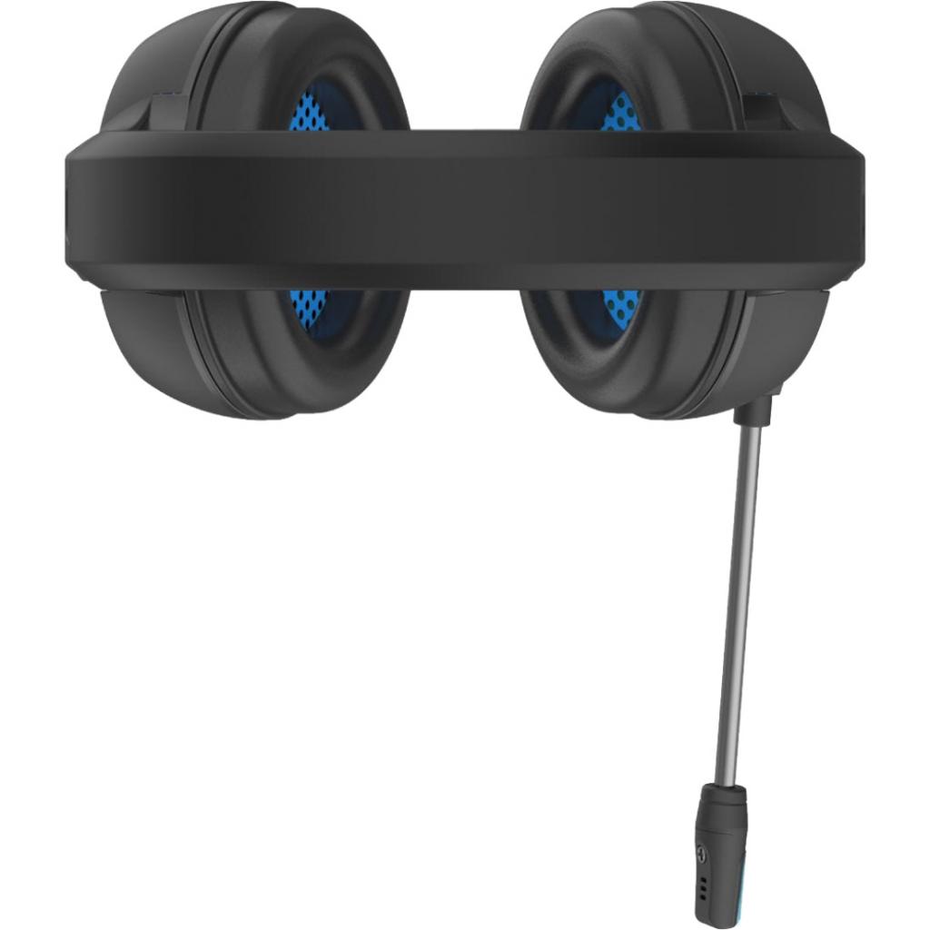 Навушники HP DHE-8011UM Gaming Blue LED Black - зображення 4