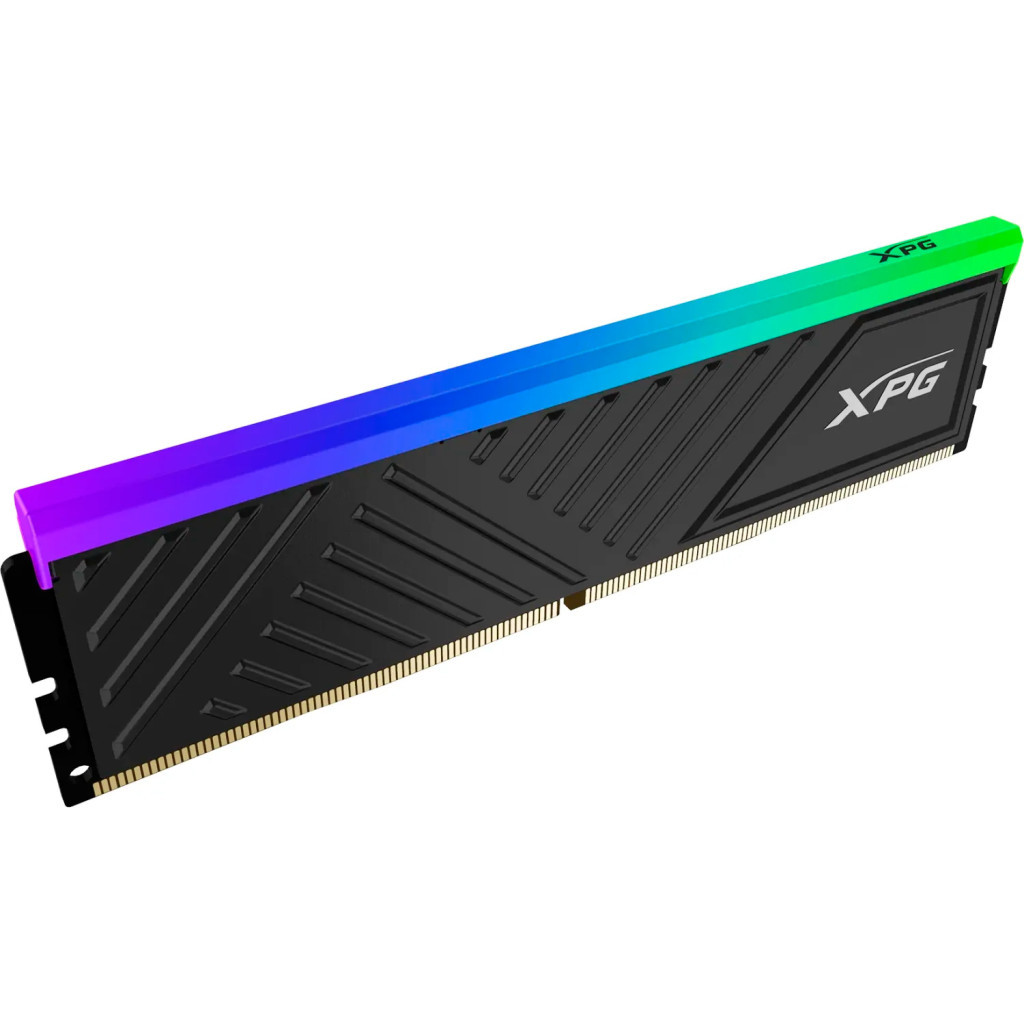 Модуль пам'яті для комп'ютера DDR4 32GB 3600 MHz XPG Spectrix D35G RGB Black ADATA (AX4U360032G18I-SBKD35G) - зображення 2