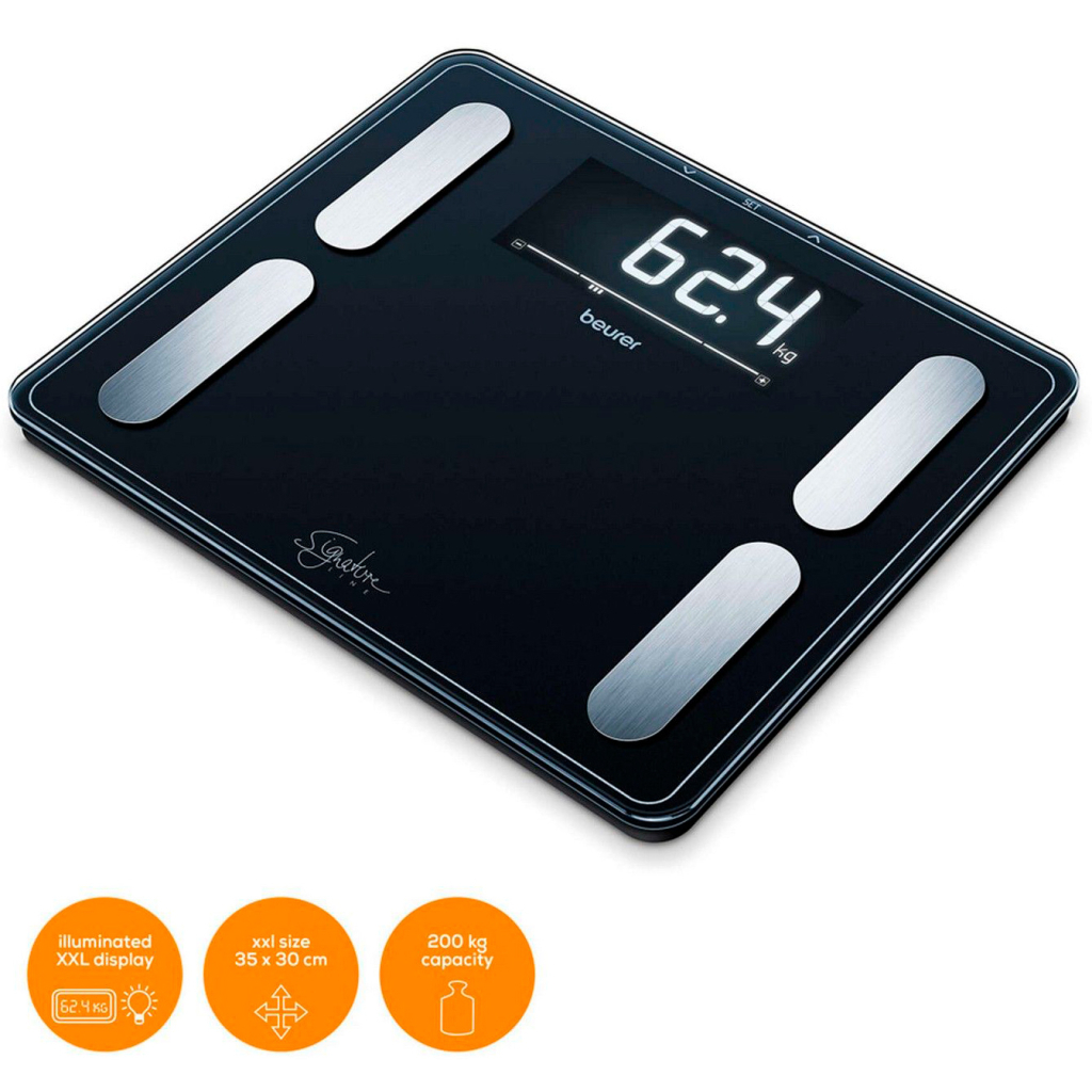 Ваги підлогові Beurer BF 410 Line black - зображення 3