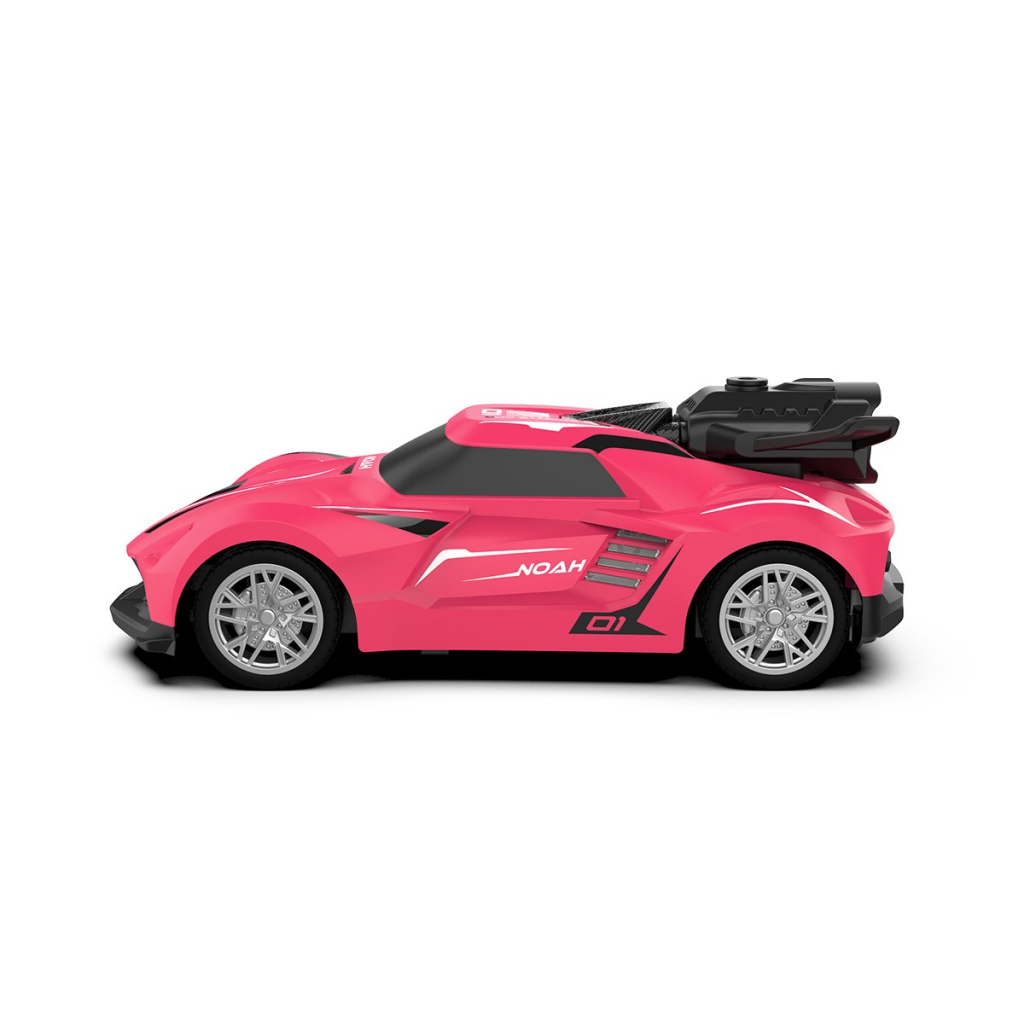 Радіокерована іграшка Sulong Toys Spray Car – Sport (рожевий, 1:24, світло, функція туман) (SL-354RHP) - зображення 10
