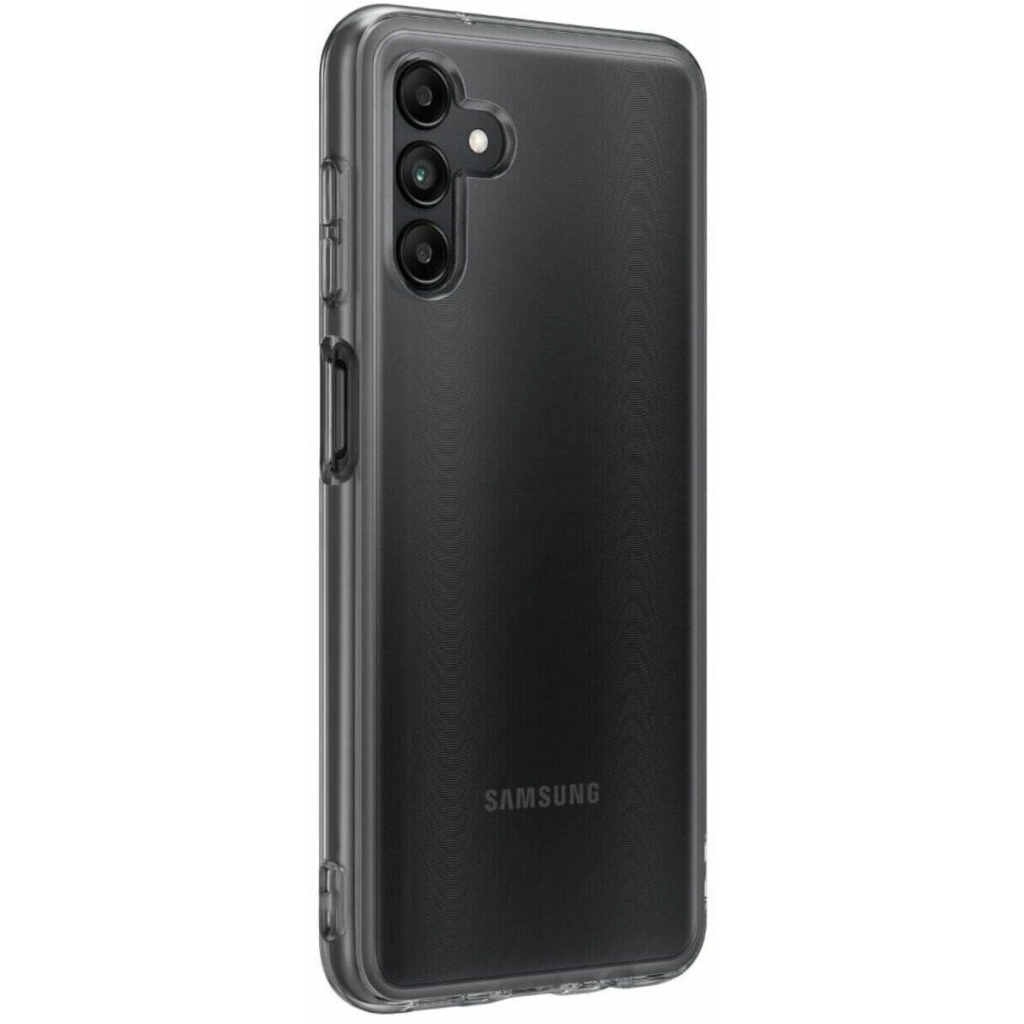 Чохол до мобільного телефона Samsung Samsung A04s Soft Clear Cover Black (EF-QA047TBEGRU) - зображення 4