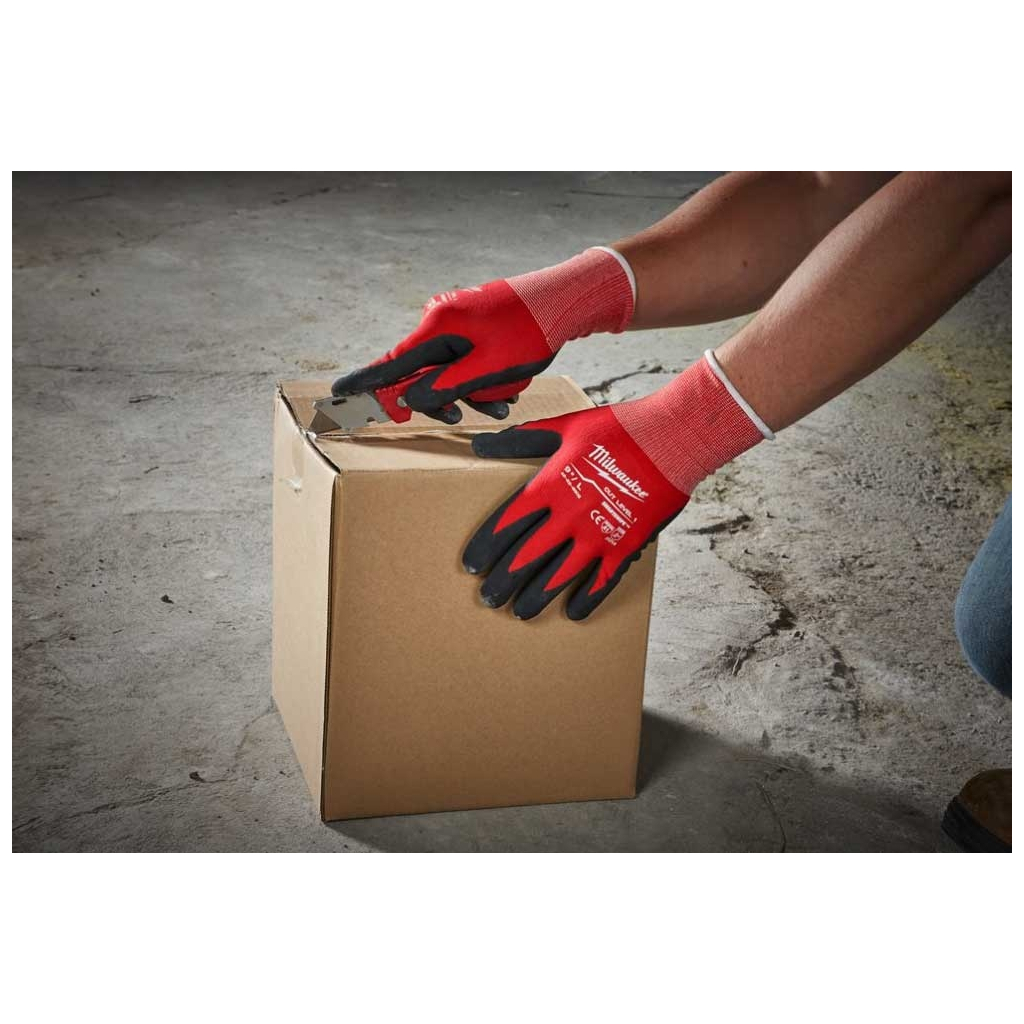 Захисні рукавиці Milwaukee з опором порізам 1 рівня, зимові, 8/M (4932471343) - зображення 6
