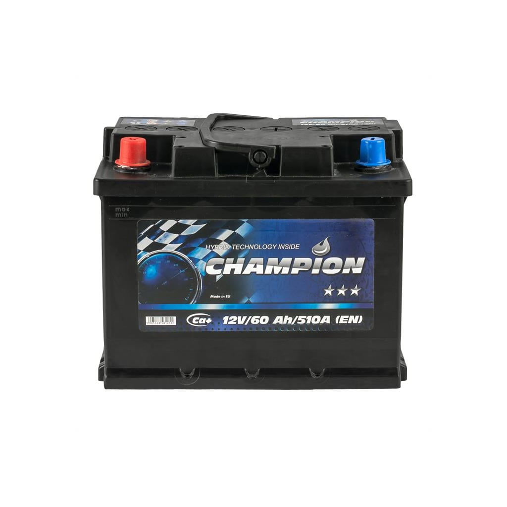 Акумулятор автомобільний Champion Black 60 Ah/12V (CHB60-1) - зображення 1