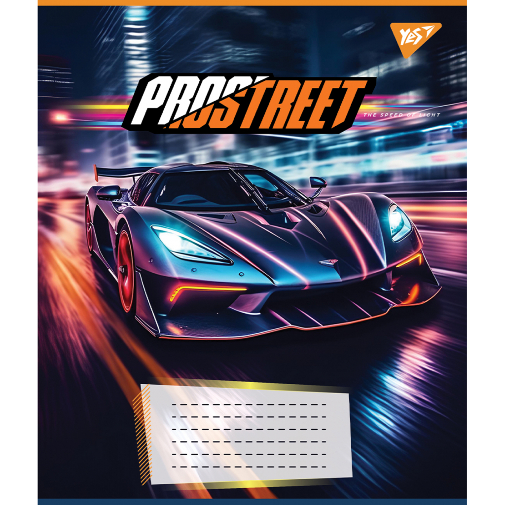 Зошит Yes Prostreet А5 48 аркушів клітинка (767112) - зображення 6