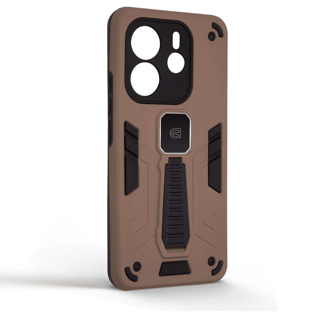 Чохол до мобільного телефона Armorstandart Proover Xiaomi Redmi Note 14 4G Brown (ARM85783) - зображення 2