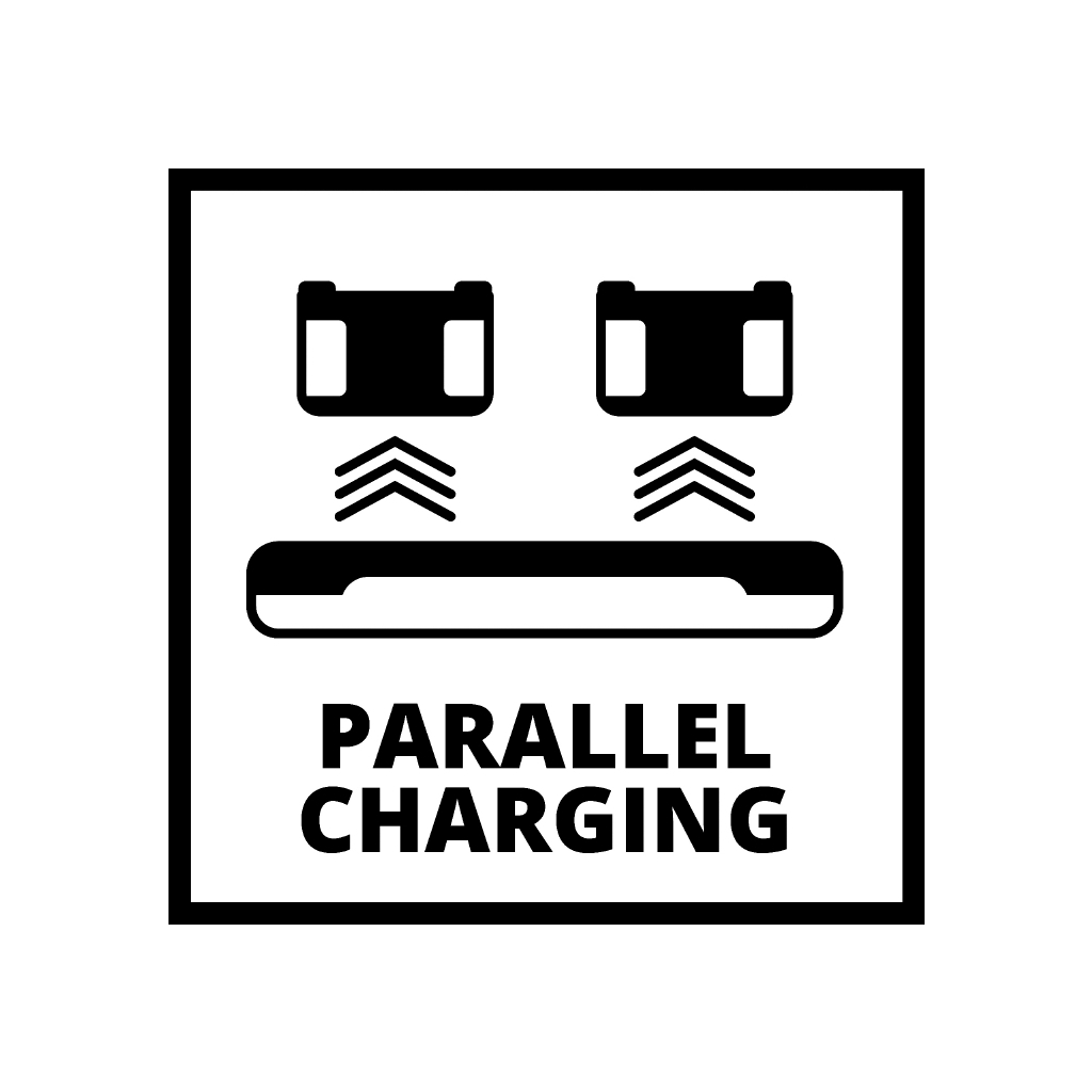 Набір акумулятор + зарядний пристрій Einhell 18V 2x4.0Ah Twincharger Kit (4512112) - зображення 9
