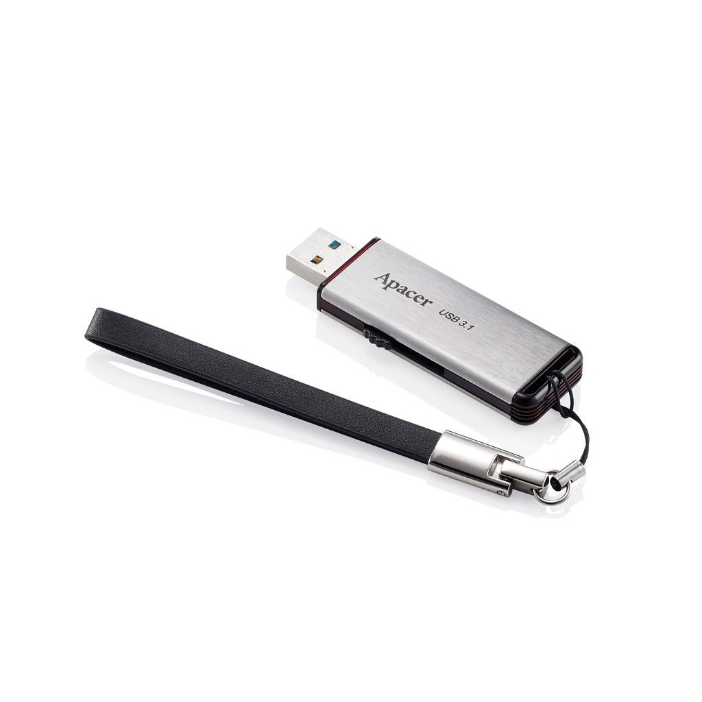 USB флеш накопичувач Apacer 16GB AH35A Silver USB 3.1 Gen1 (AP16GAH35AS-1) - зображення 4