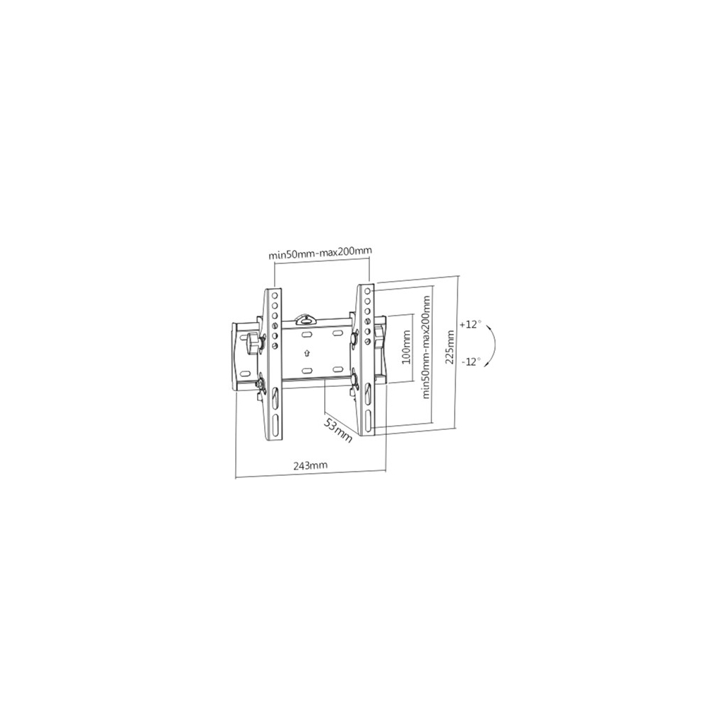 Кронштейн Gembird WM-42T-02 - зображення 3