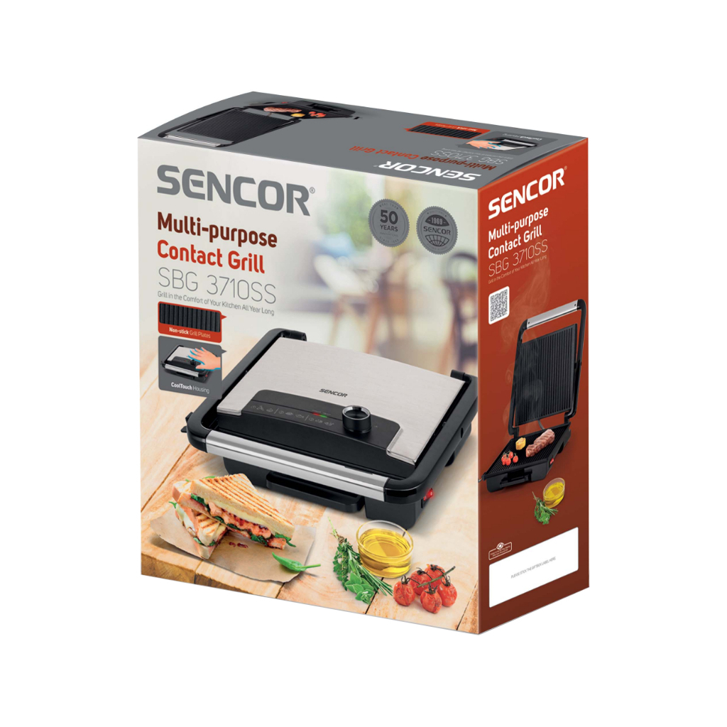Електрогриль Sencor SBG 3710SS - зображення 10
