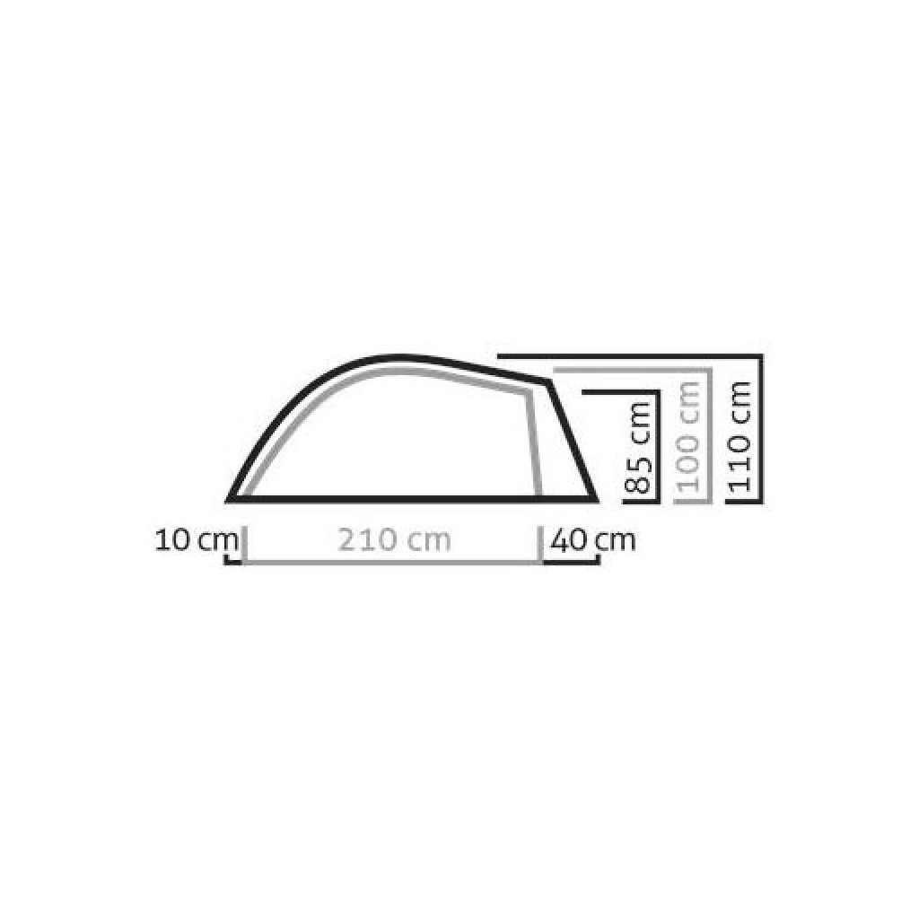 Намет Salewa Litetrek PRO II 5617 4745 - UNI - сірий (013.003.0863) - зображення 4