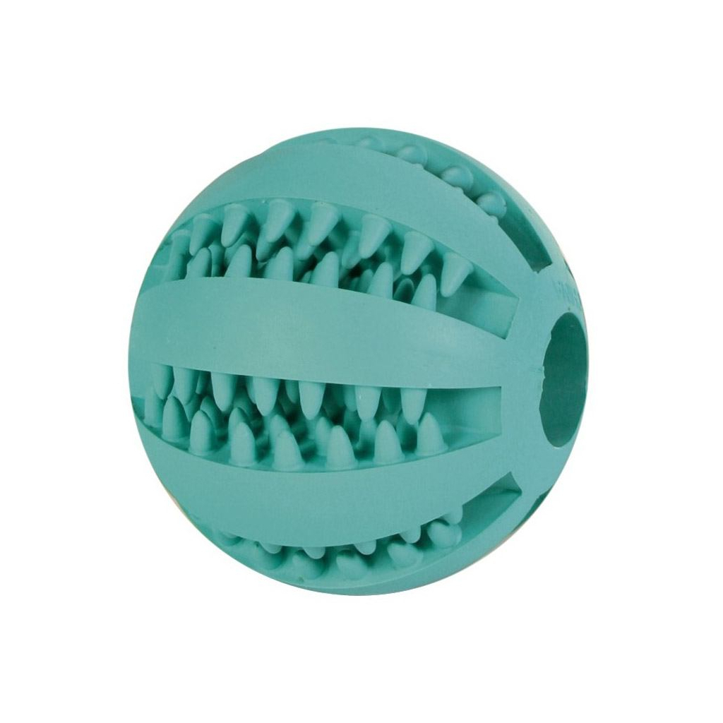 Іграшка для собак Trixie Denta Fun Mintfresh М'яч бейсбольний 6 см (4011905328805) - зображення 1
