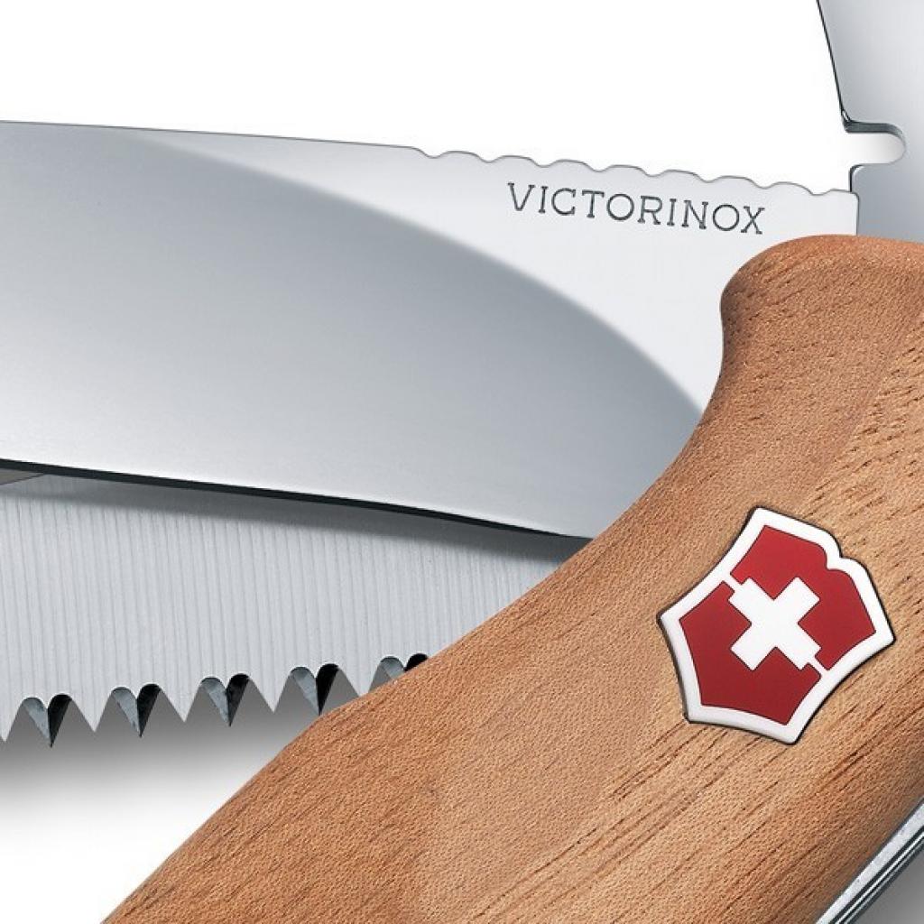 Ніж Victorinox Ranger Wood 55,130мм, орех, коробка (0.9561.63) - зображення 4