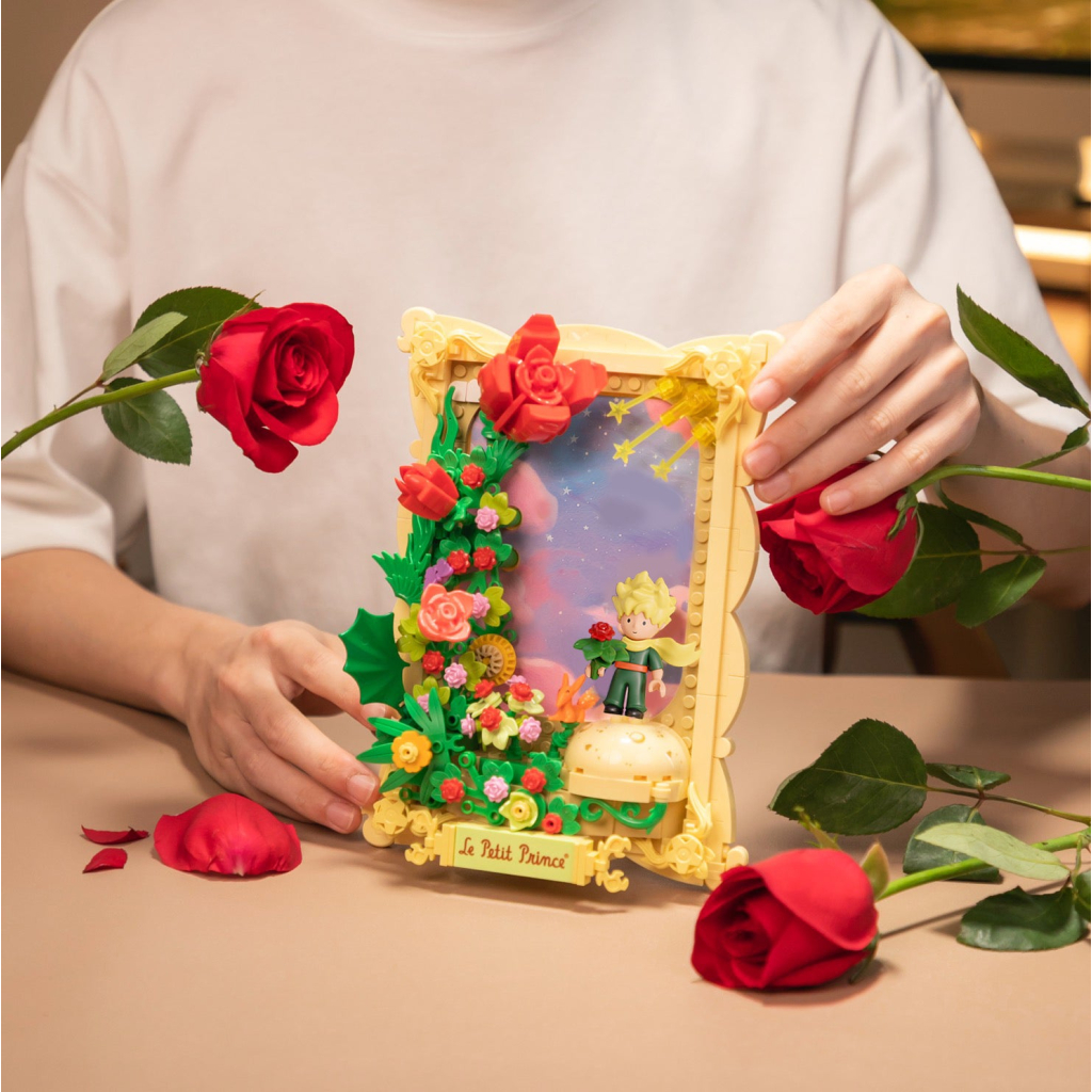 Конструктор Pantasy Le Petit Prince Маленький принц - Троянда (86313) - зображення 3