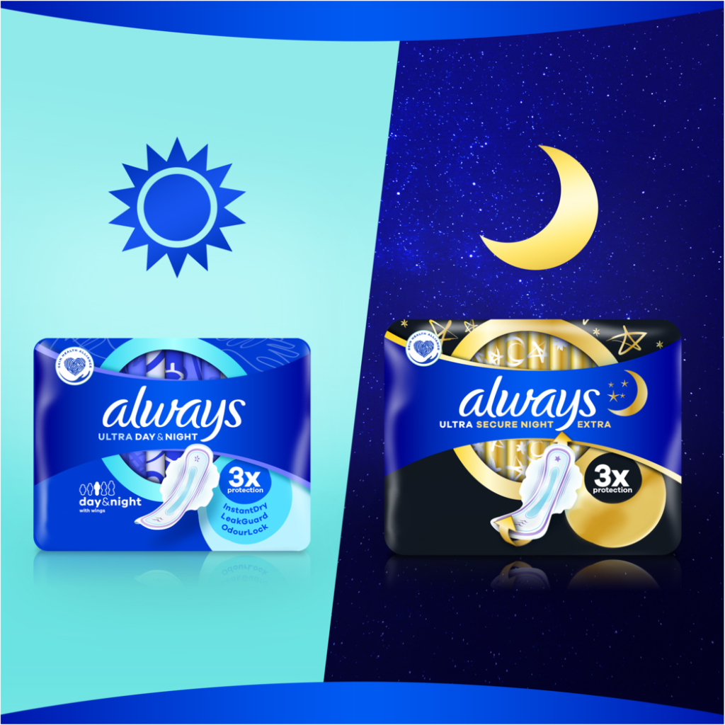 Гігієнічні прокладки Always Ultra Day&Night (Розмір 3) 28 шт. (4015400489764) - зображення 5