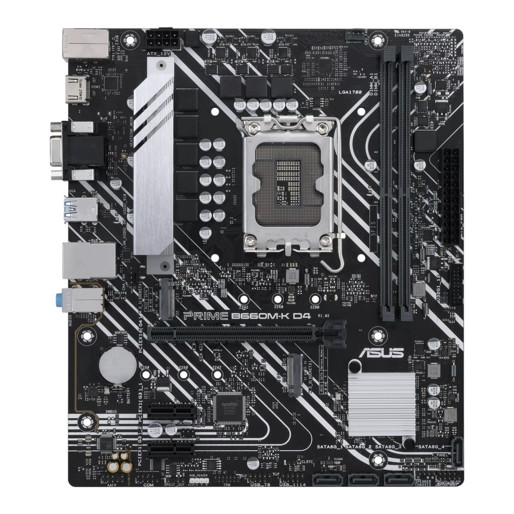 Материнська плата ASUS PRIME B660M-K D4 - зображення 1