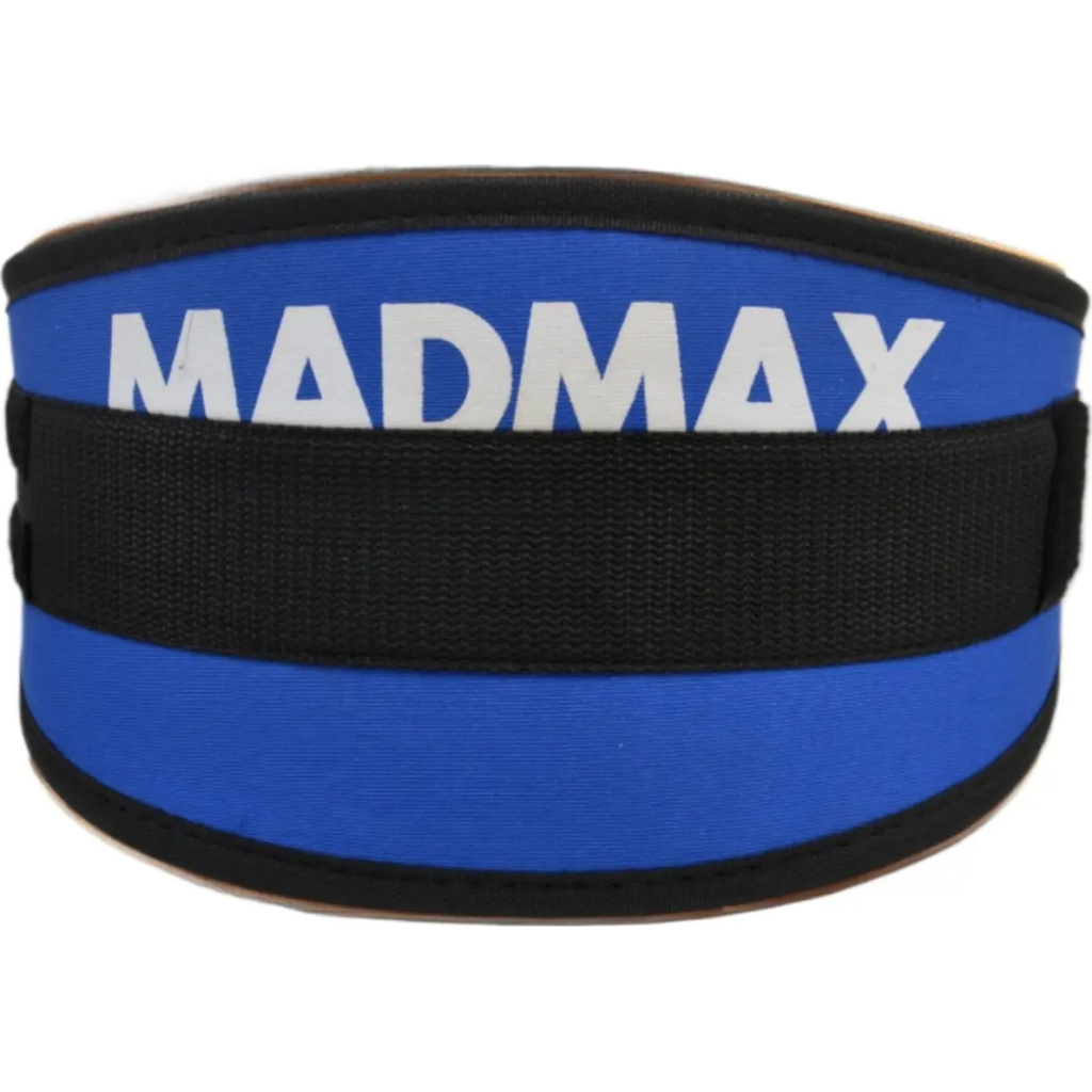 Атлетичний пояс MadMax MFB-421 Simply the Best неопреновий Blue XXL (MFB-421-BLU_XXL) - зображення 2