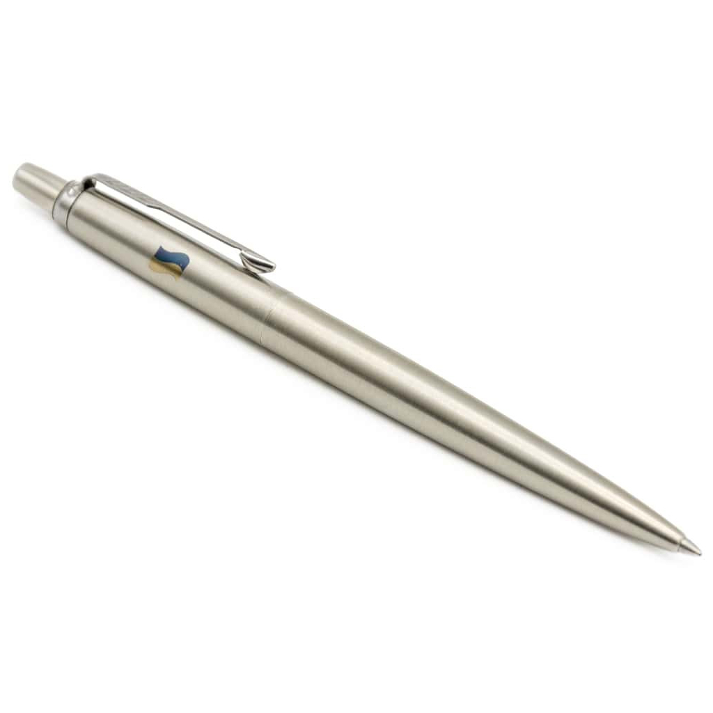 Ручка кулькова Parker JOTTER 17 UKRAINE SS CT BP Прапор жовто-синій на ковпочку (16132_T008c2) - зображення 3