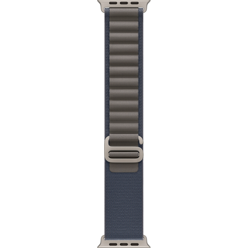Ремінець до смарт-годинника Apple 49mm Blue Alpine Loop - Medium (MT5L3ZM/A) - зображення 2