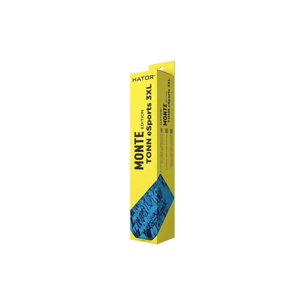 Килимок для мишки Hator Tonn eSport Monte Edition 3XL Speed/Control Multicolored (HTP044) - зображення 5
