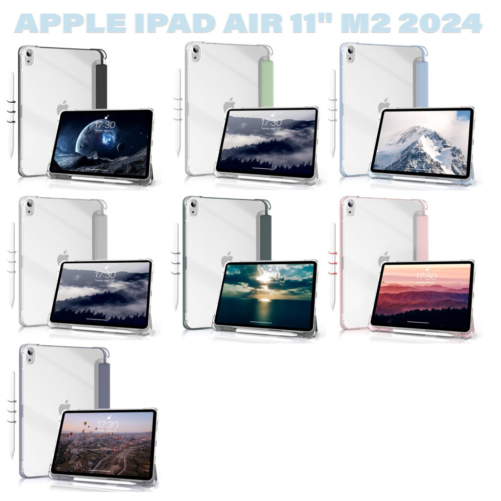 Чохол до планшета BeCover Soft Edge Apple iPad Air 11" M2/M3 (2024/2025) Green (711427) - зображення 6