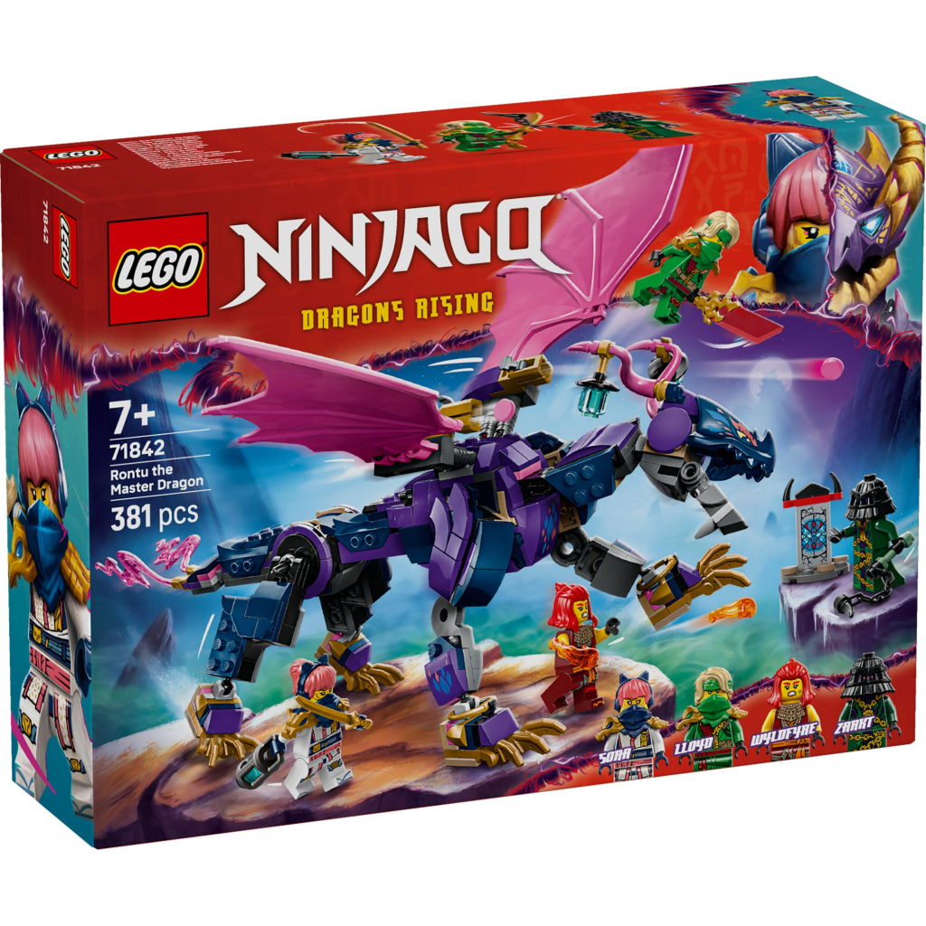 Конструктор LEGO NINJAGO Ронту, король драконів (71842) - зображення 1