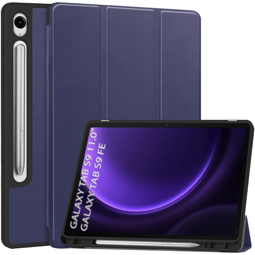 Чохол до планшета BeCover Flexible TPU Mate Samsung Tab S9 (SM-X710/SM-X716)/S9 FE (SM-X510/SM-X516B) 11.0" Deep Blue (712528) - изображение 1