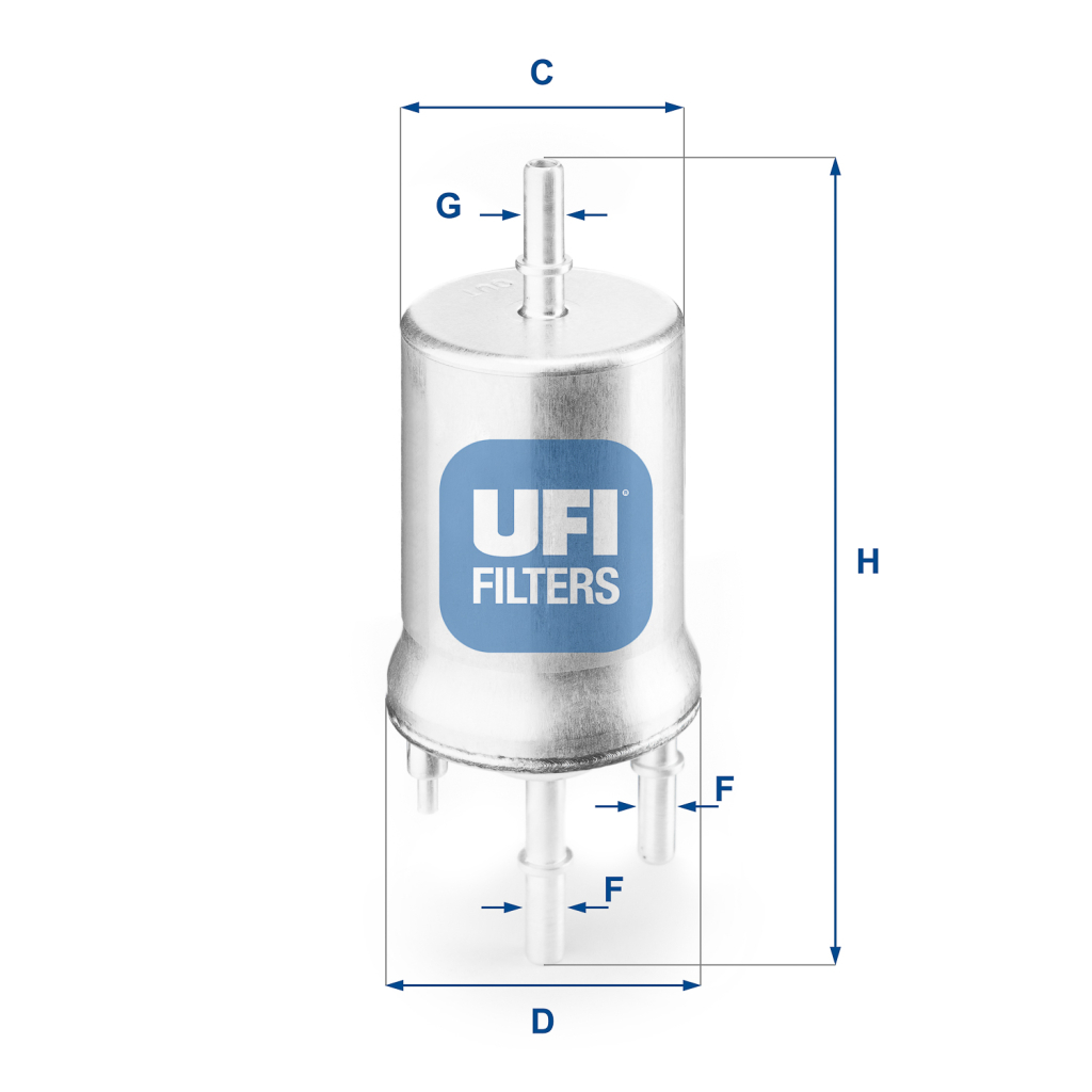 Фільтр паливний UFI 31.832.00 - зображення 1
