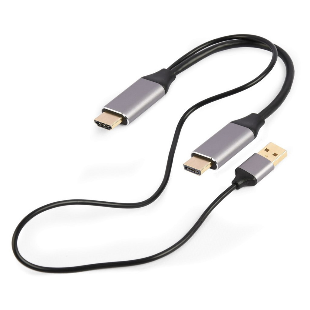 Перехідник Cablexpert HDMI to DisplayPort 4K 60Hz 2m (A-HDMIM-DPM-01) - зображення 2