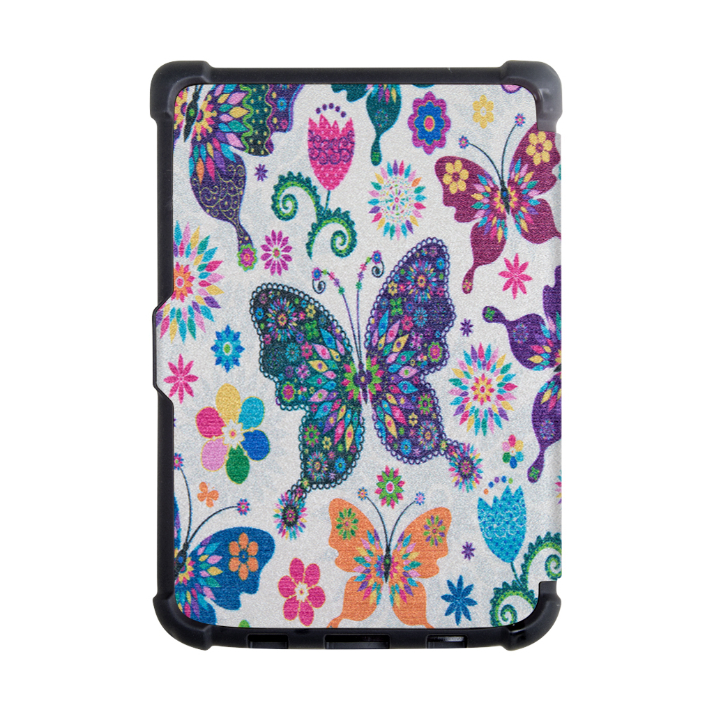 Чохол до електронної книги AirOn Premium PocketBook 606/628/633 picture 6 butterfly (4821784622281) - зображення 2