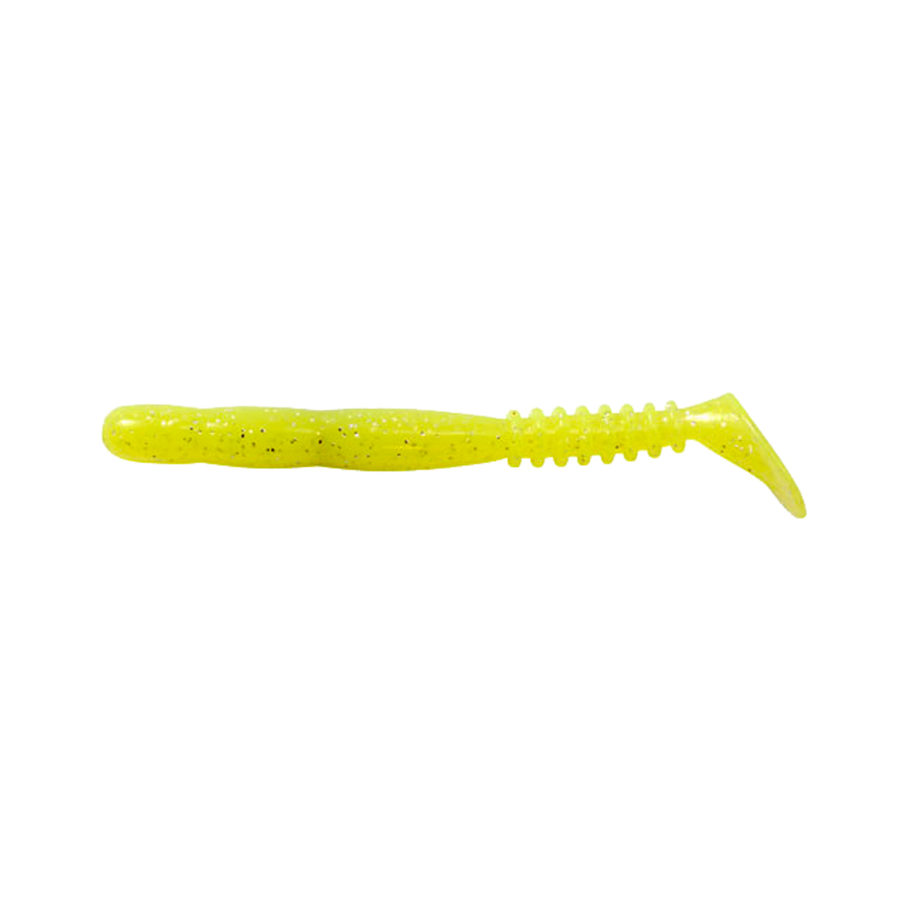 Силікон рибальський Reins Rockvibe Shad 2" 129 Glow Chart Silver (20 шт/уп.) (1552.01.27) - зображення 1