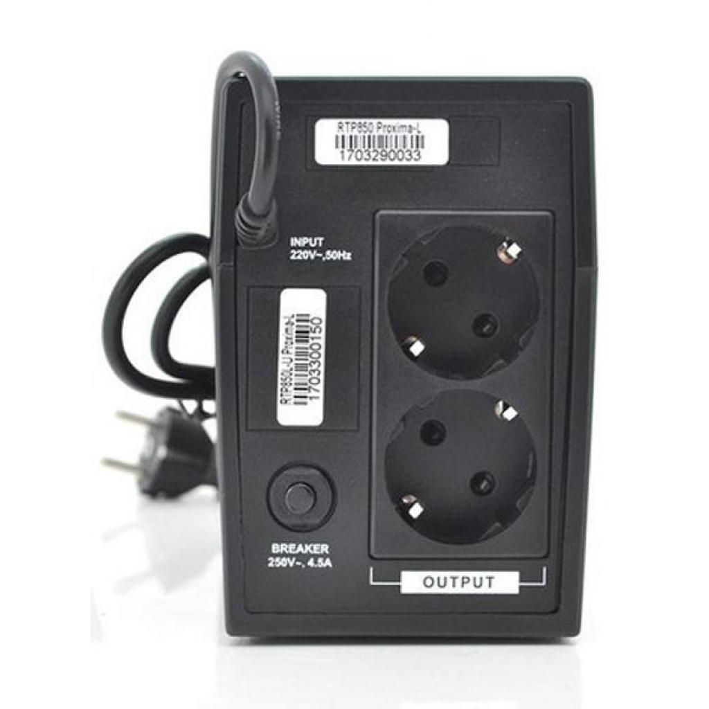 Пристрій безперебійного живлення Ritar RTP850 (510W) Proxima-L (RTP850L) - зображення 2