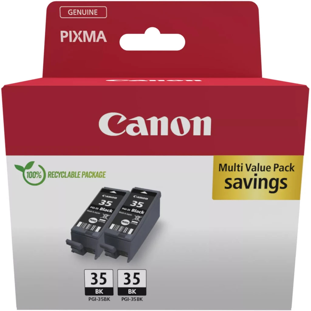 Картридж Canon PGI-35 BK TWIN pack (1509B029) - изображение 2