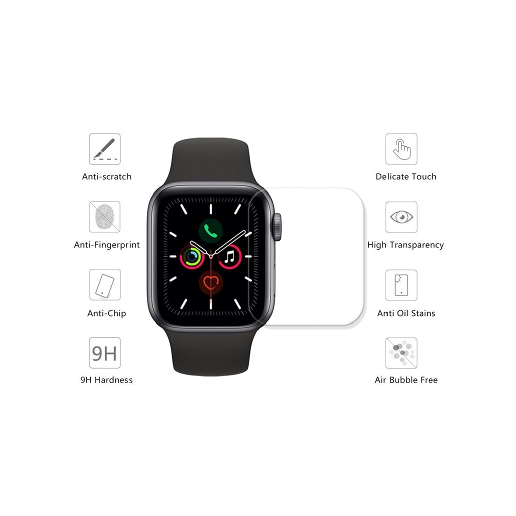 Плівка захисна Drobak Ceramics Apple Watch SE 44mm (2 шт) 313119 (313119) - зображення 2