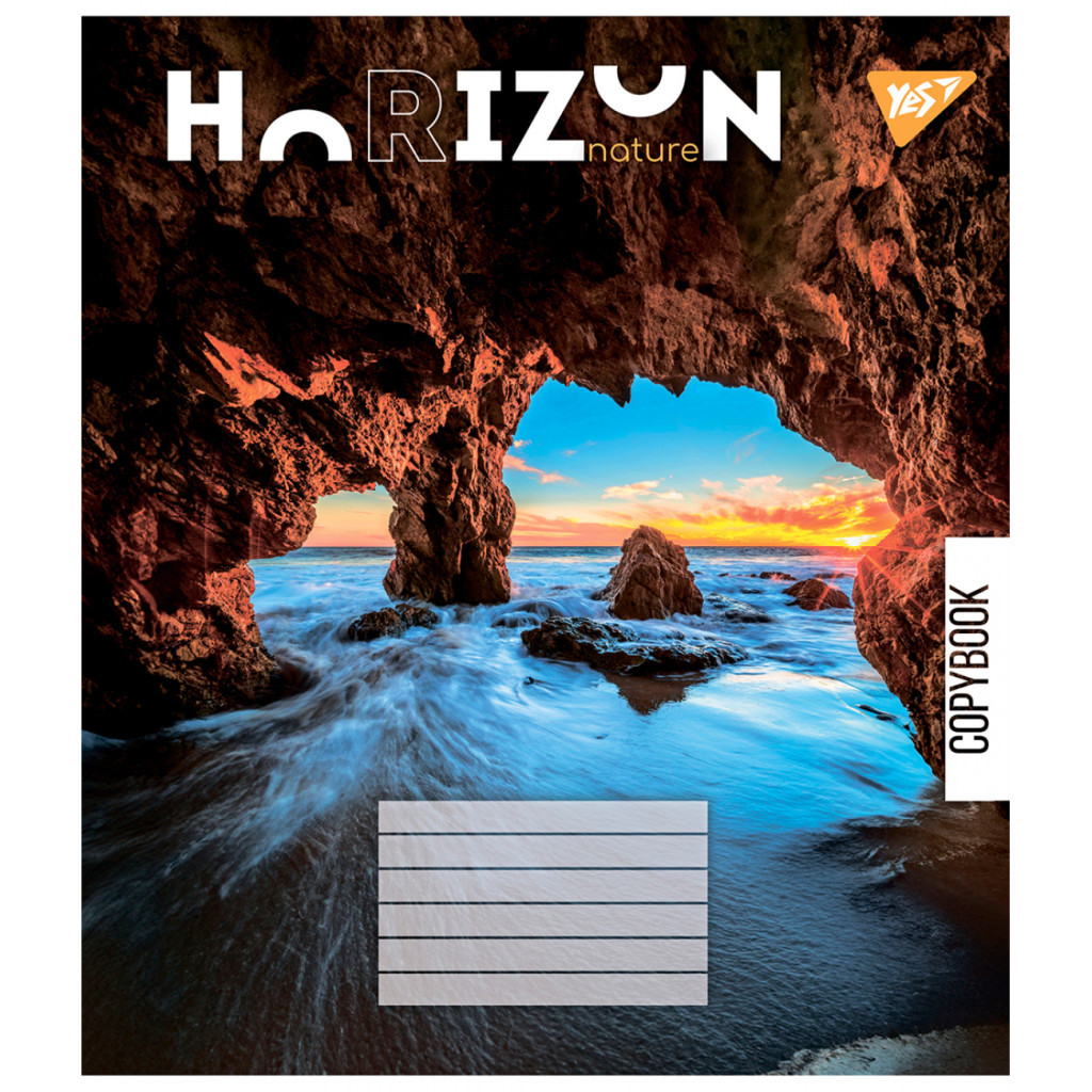 Зошит Yes Horizon nature 60 аркушів клітинка (767144) - зображення 3