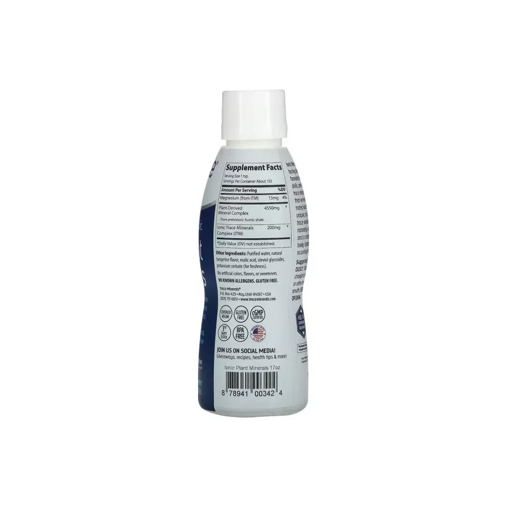 Мінерали Trace Minerals Минеральный растительный комплекс, вкус мандарина, Ionic (TMR-00342) - зображення 2